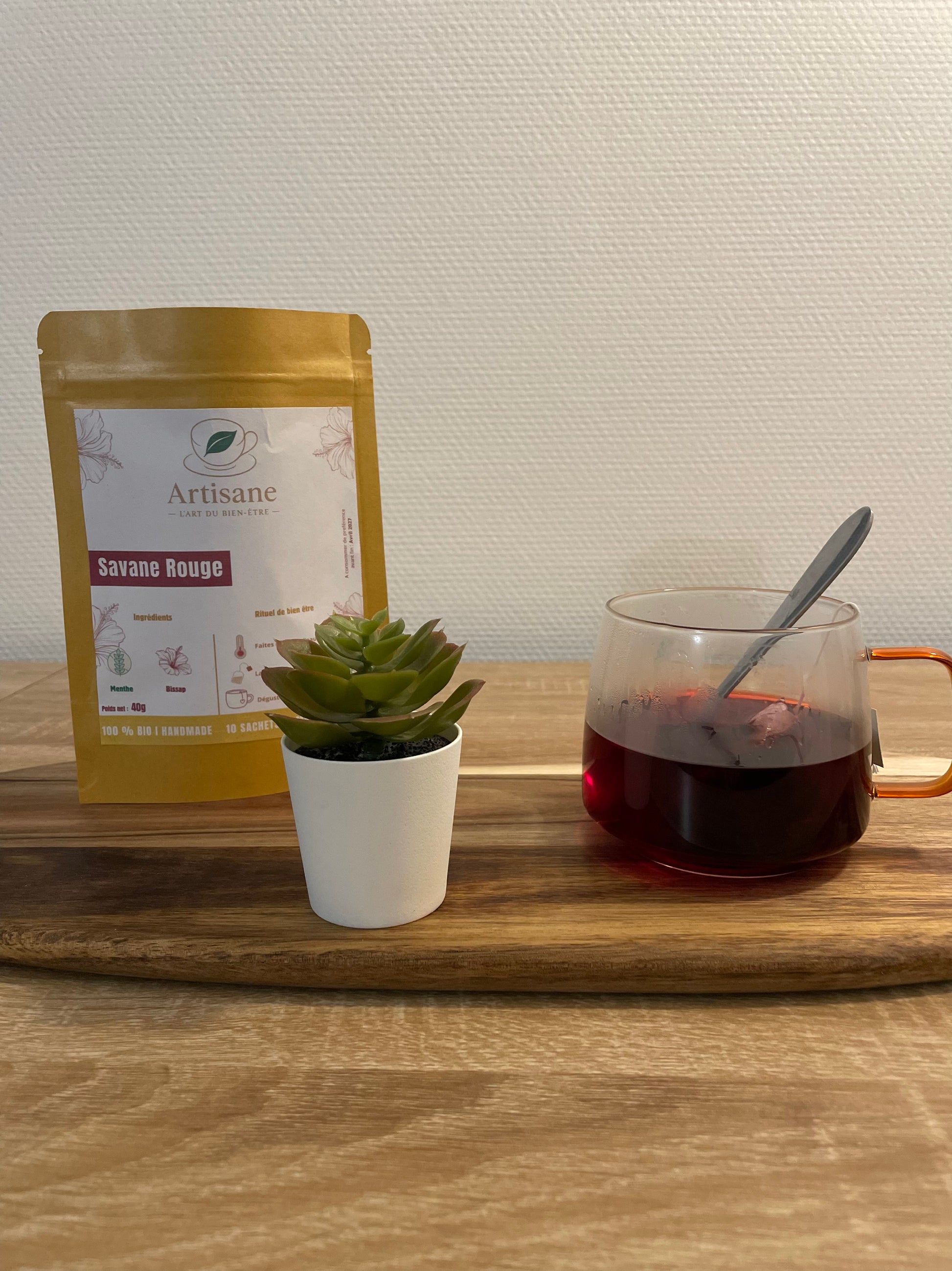 SAVANE ROUGE - Bissap Nature (Infusettes) - ARTISANE