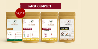 Pack Complet (4 x 10 sachets) - ARTISANE
