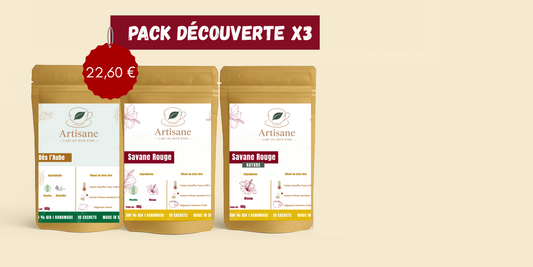 Pack découverte (3x10 sachets) - ARTISANE